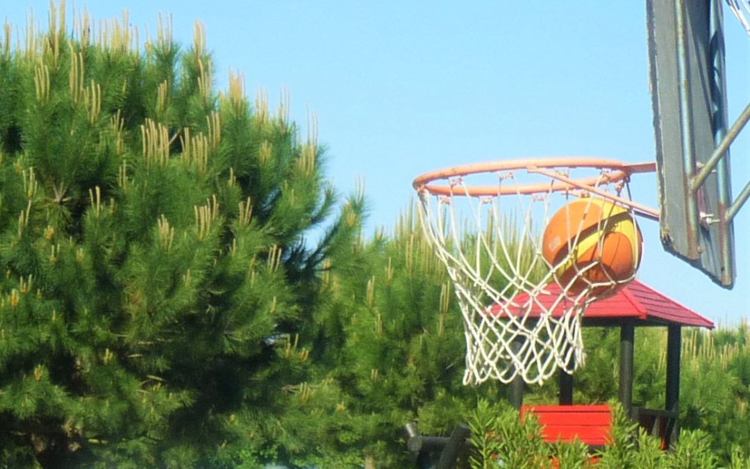 Ein Wochenende Im freien Im Zeichen des Basketballs