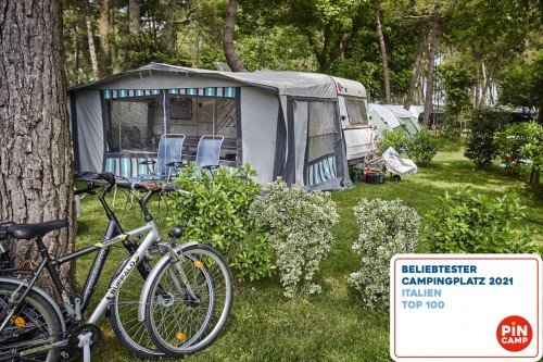 Dei Fiori Camping Village is in the list of the 100 best campsites in Italy for Pincamp