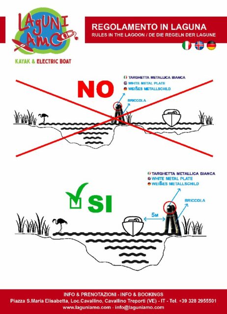 Regolamento in laguna // Die Regeln der Lagune // Laguniamo Rules in the Lagoon