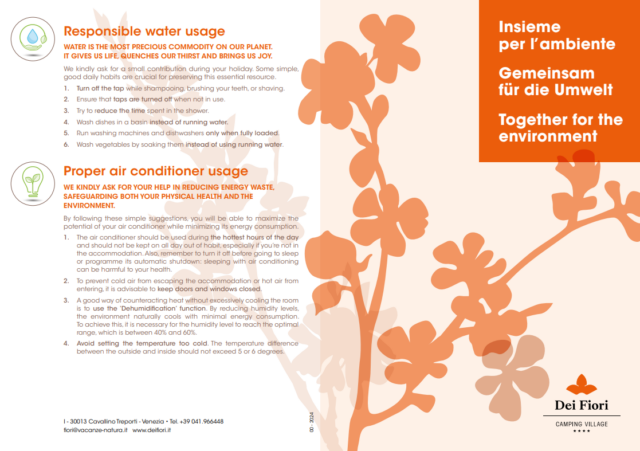 Insieme per l'ambiente // Gemeinsam für die Umwelt // Together for the Environment