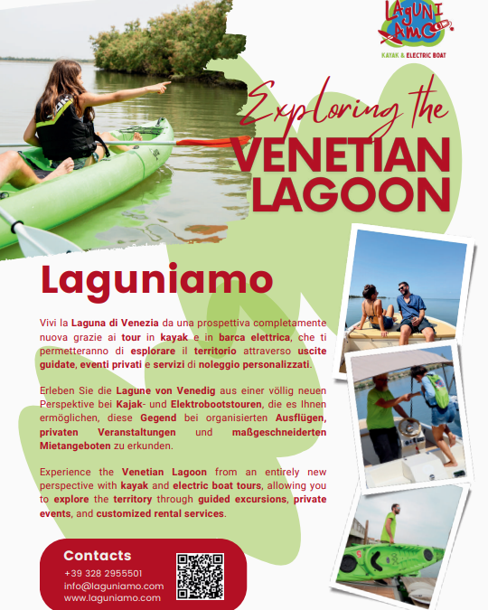 Laguniamo – Kayak and Electric Boat