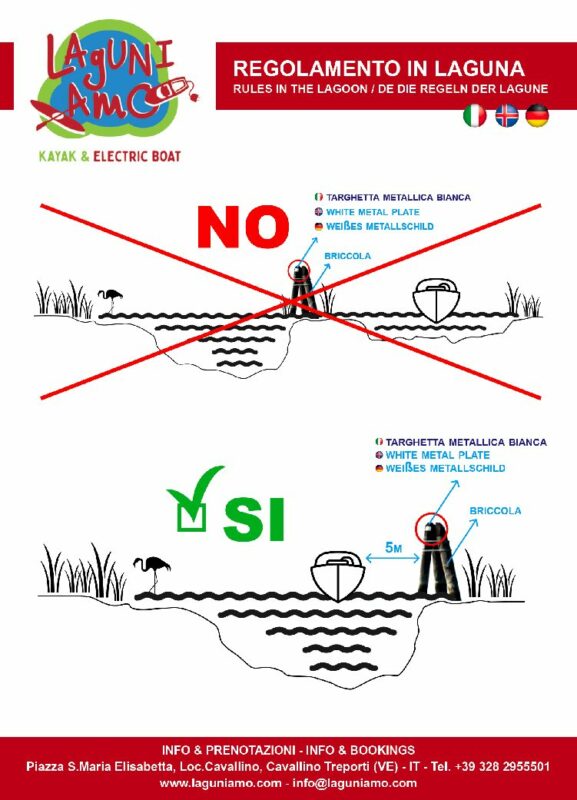 Regolamento in laguna // Die Regeln der Lagune // Laguniamo Rules in the Lagoon